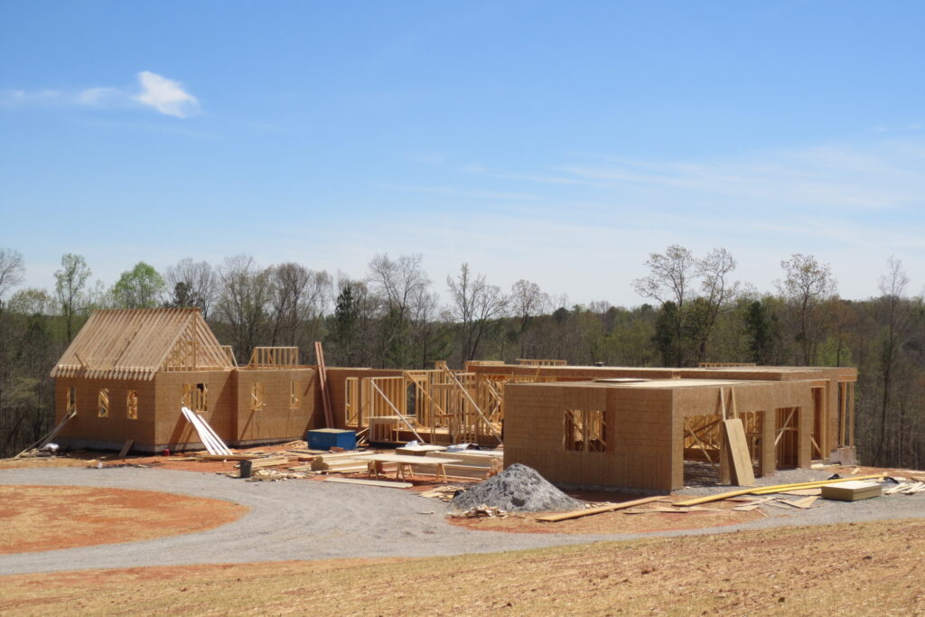 Construction of Main House, Cookhouse & Gate