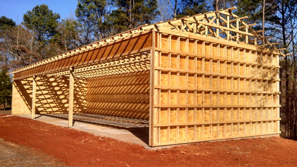 Construction of Equipment Shed